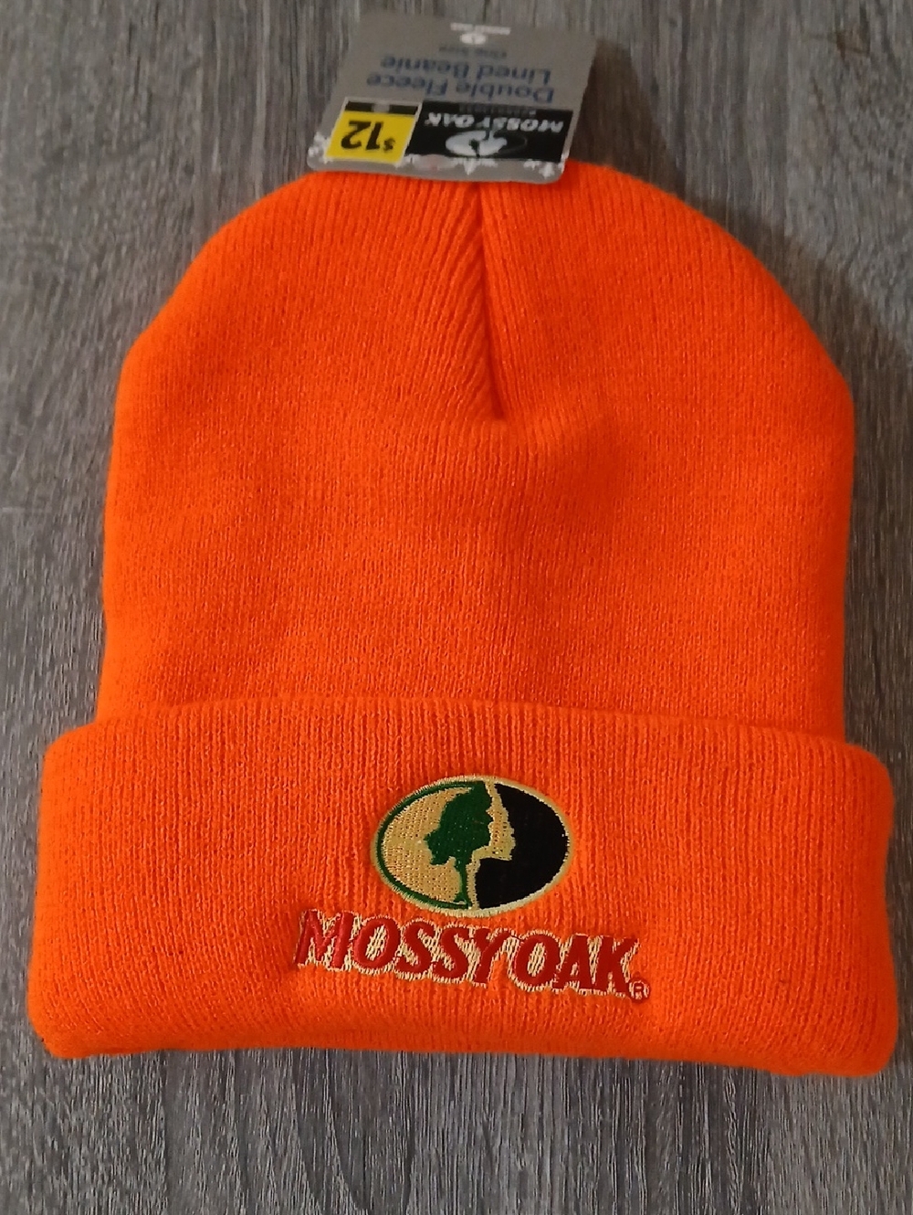 Mossy Oak Double Fleece Lined Beanie